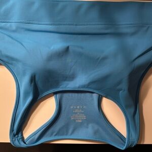 Zenana light blue sports bra.